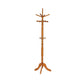 Traditional Wooden Coat Rack With Spining Top Brown By Coaster CCA-900759