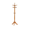 Traditional Wooden Coat Rack With Spining Top Brown By Coaster CCA-900759