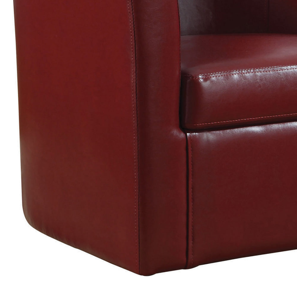 Slickly Compact Accent Chair Red CCA-902099