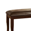 Woodside Ii Transitional Bench Espresso By Casagear Home FOA-CM3024BN