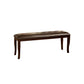 Woodside Ii Transitional Bench Espresso By Casagear Home FOA-CM3024BN