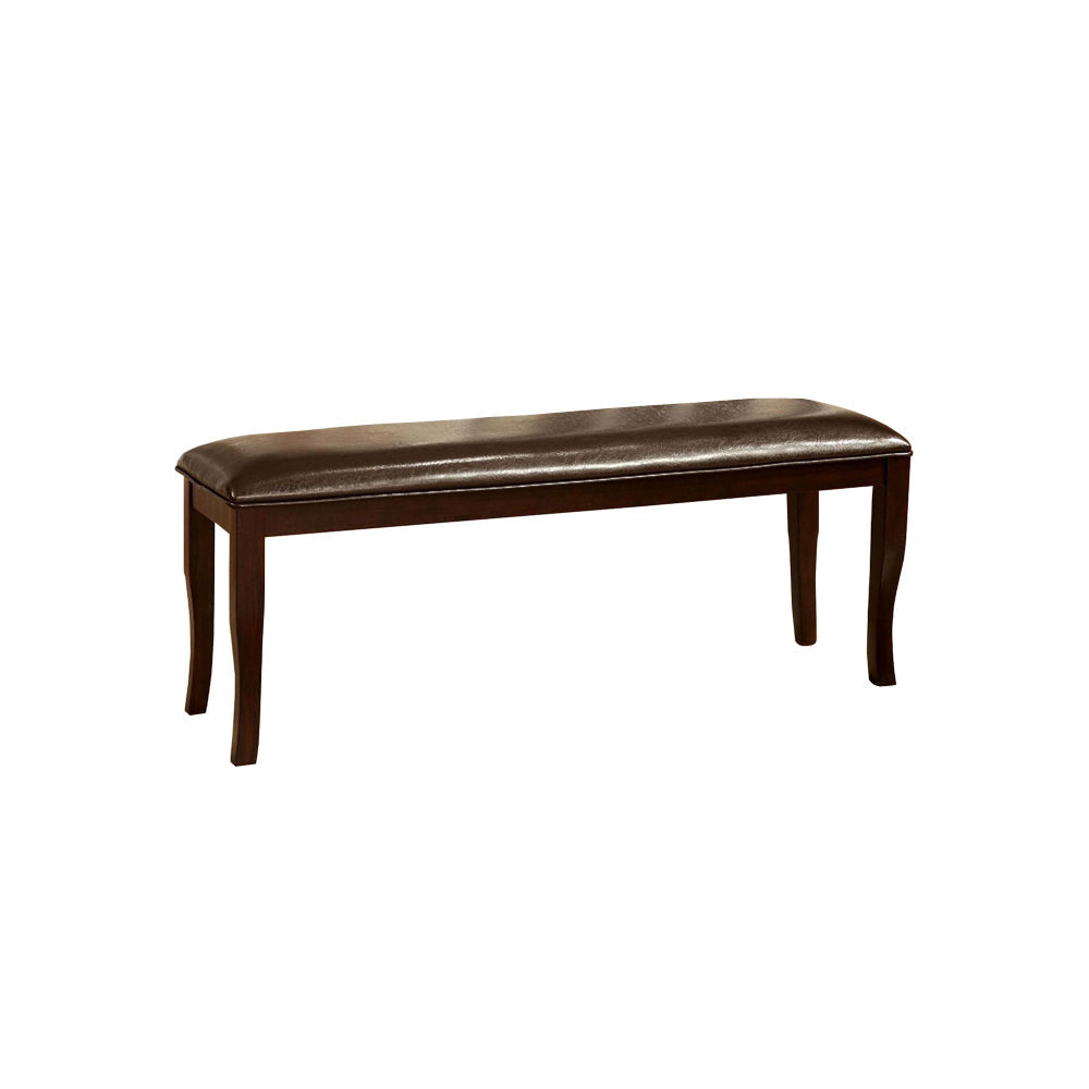 Woodside Ii Transitional Bench Espresso By Casagear Home FOA-CM3024BN