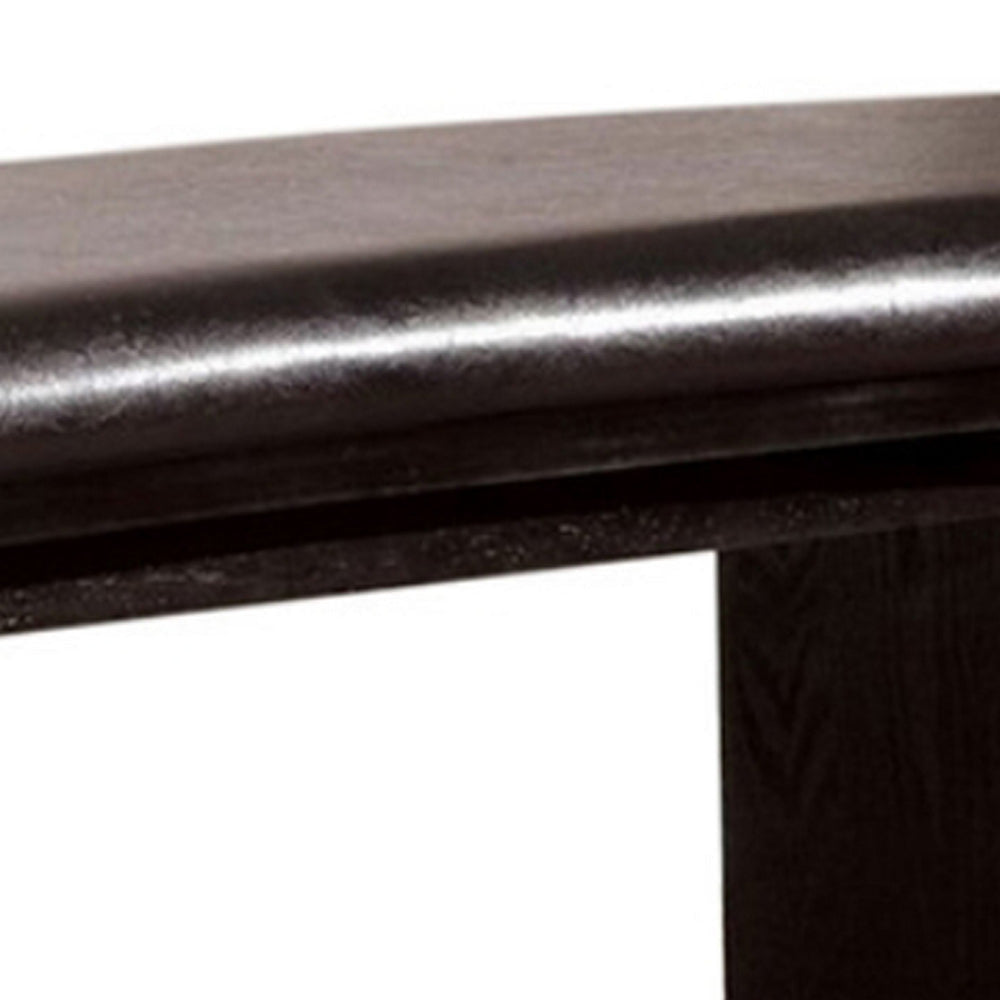 Hurley Modern Style Counter Hight Bench Black By Casagear Home FOA-CM3433PBN