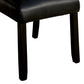 Grandstone I Contemporary Side Chair With Black Finish Set of 2 By Casagear Home FOA-CM3823BK-SC-2PK