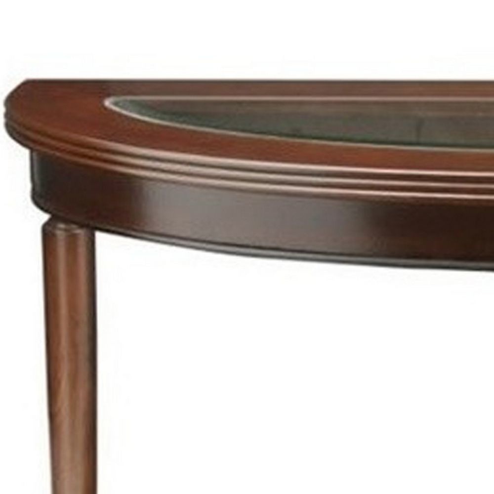 Granvia Traditional Sofa Table Dark Cherry By Casagear Home FOA-CM4131S