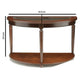 Granvia Traditional Sofa Table Dark Cherry By Casagear Home FOA-CM4131S