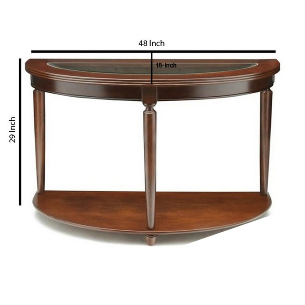 Granvia Traditional Sofa Table Dark Cherry By Casagear Home FOA-CM4131S