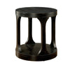 Carrie Transitional End Table Antique Black By Casagear Home FOA-CM4422E