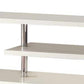 Ninove II Contemporary Style Tv Console White By Casagear Home FOA-CM5057-TV