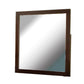 Enrico I Brown Cherry Mirror By Casagear Home FOA-CM7068M