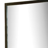 Contemporary Mirror With Wooden Frame Espresso Brown By Casagear Home FOA-CM7088M