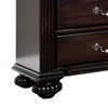 Syracuse Traditional Style Beautiful Nightstand Dark Walnut By Casagear Home FOA-CM7129N