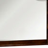 Burleigh Transitional Style Mirror Cherry By Casagear Home FOA-CM7791M