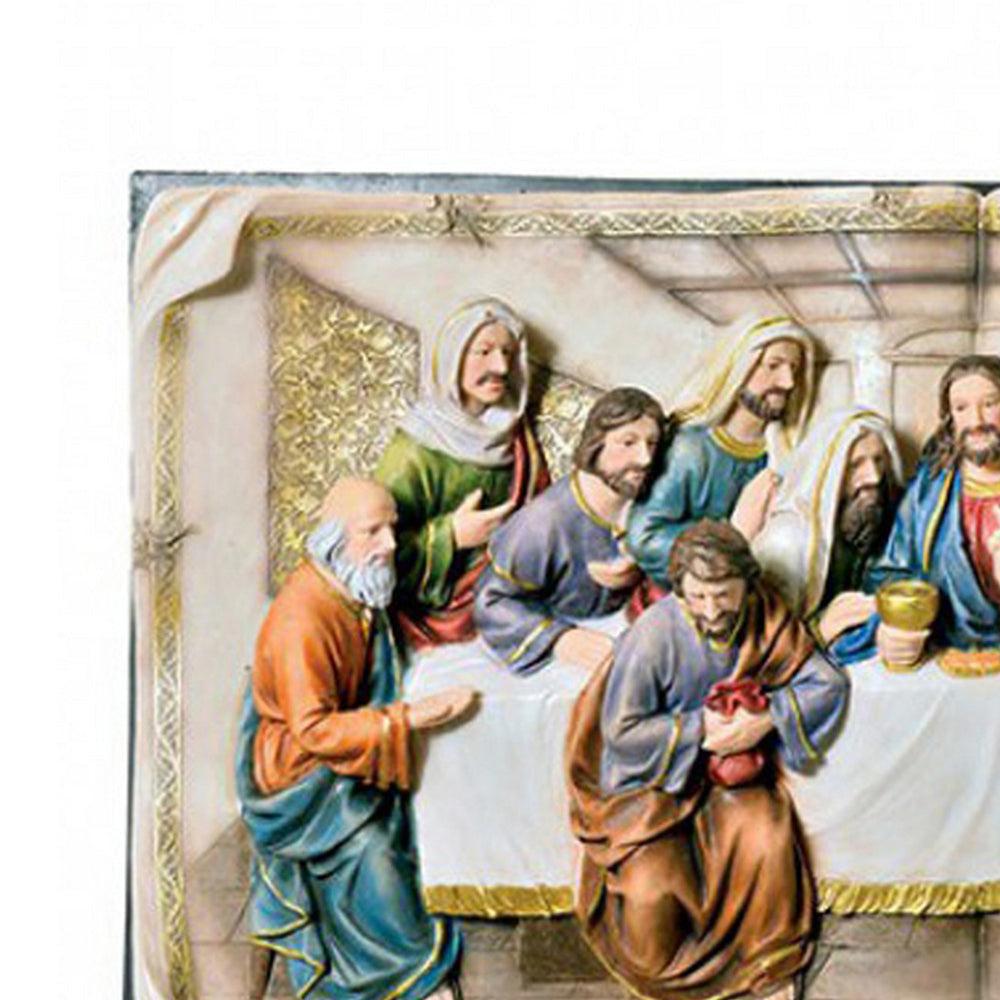 Homili Novelty Last Supper Plaque By Casagear Home FOA-L92534-P5