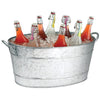 Spacious Galvanized Beverage Tub With Handles Gray - BM166870 BM166870