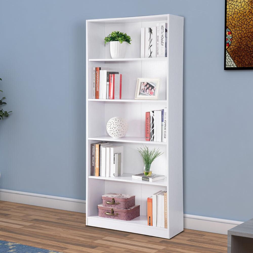 Minimalistic Yet Stylish Bookcase, White