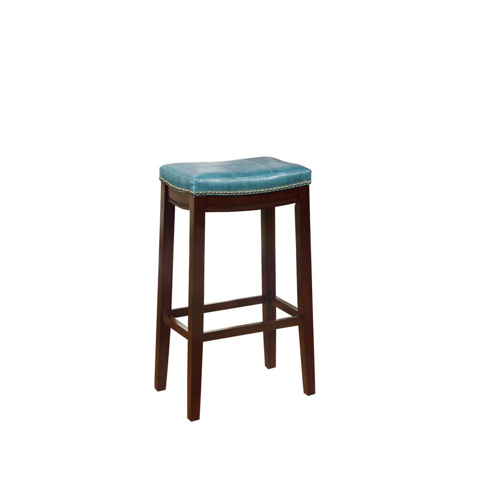 Claridge Blue Bar Stool LHD-55816BLU01U