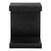 Zio Side Accent Table Black Oak