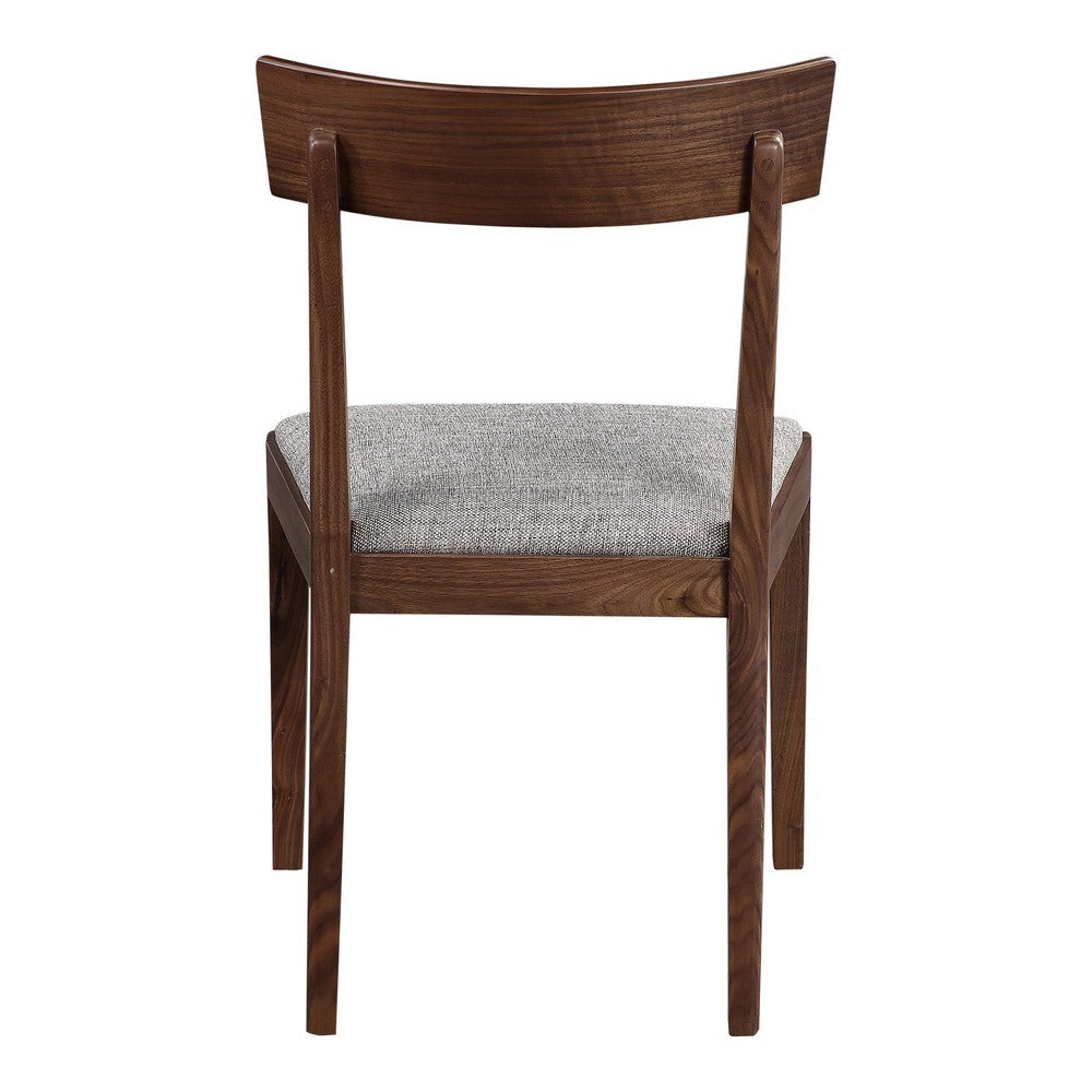 Leone Dining Chair Walnut Brown - Set Of Two MCN-BC-1078-24