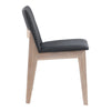 Deco Oak Dining Chair Dark Grey - Set Of Two MCN-BC-1086-25