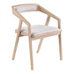 Padma Oak Arm Chair Light Grey MCN-BC-1091-29