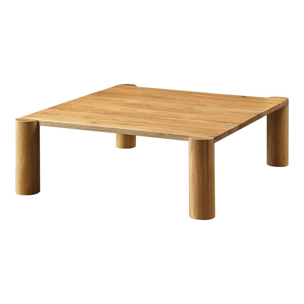 Post Coffee Table White Oak MCN-BC-1096-18-0