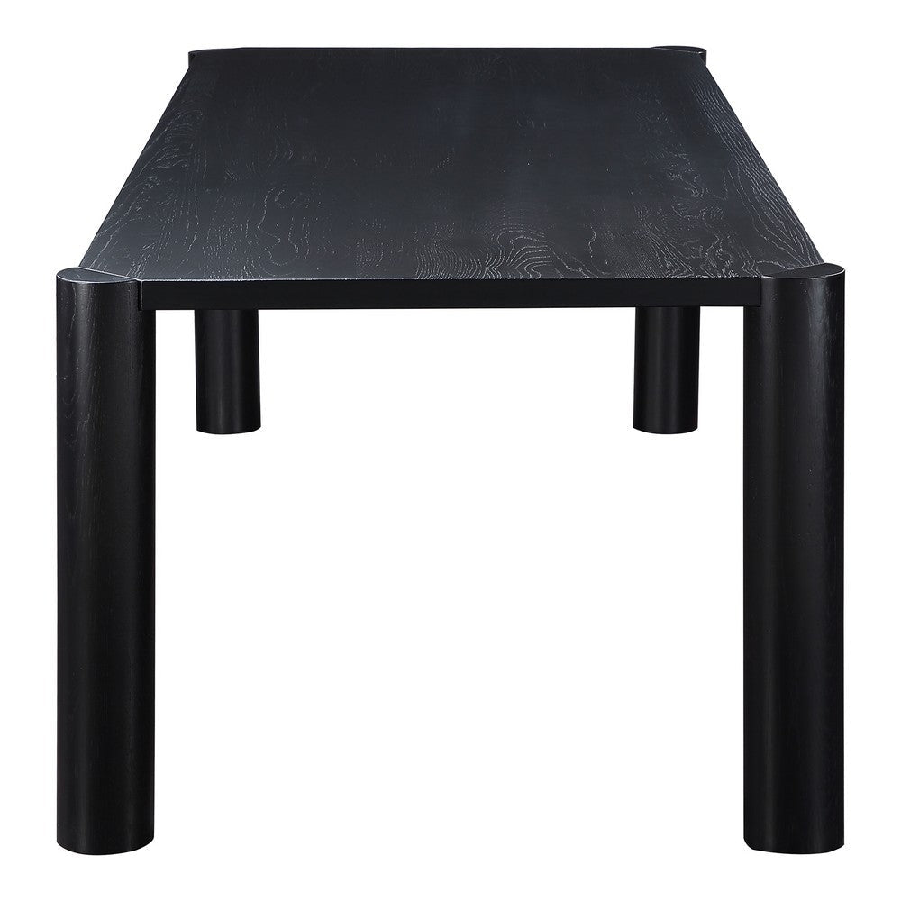 Post Large Dining Table Black