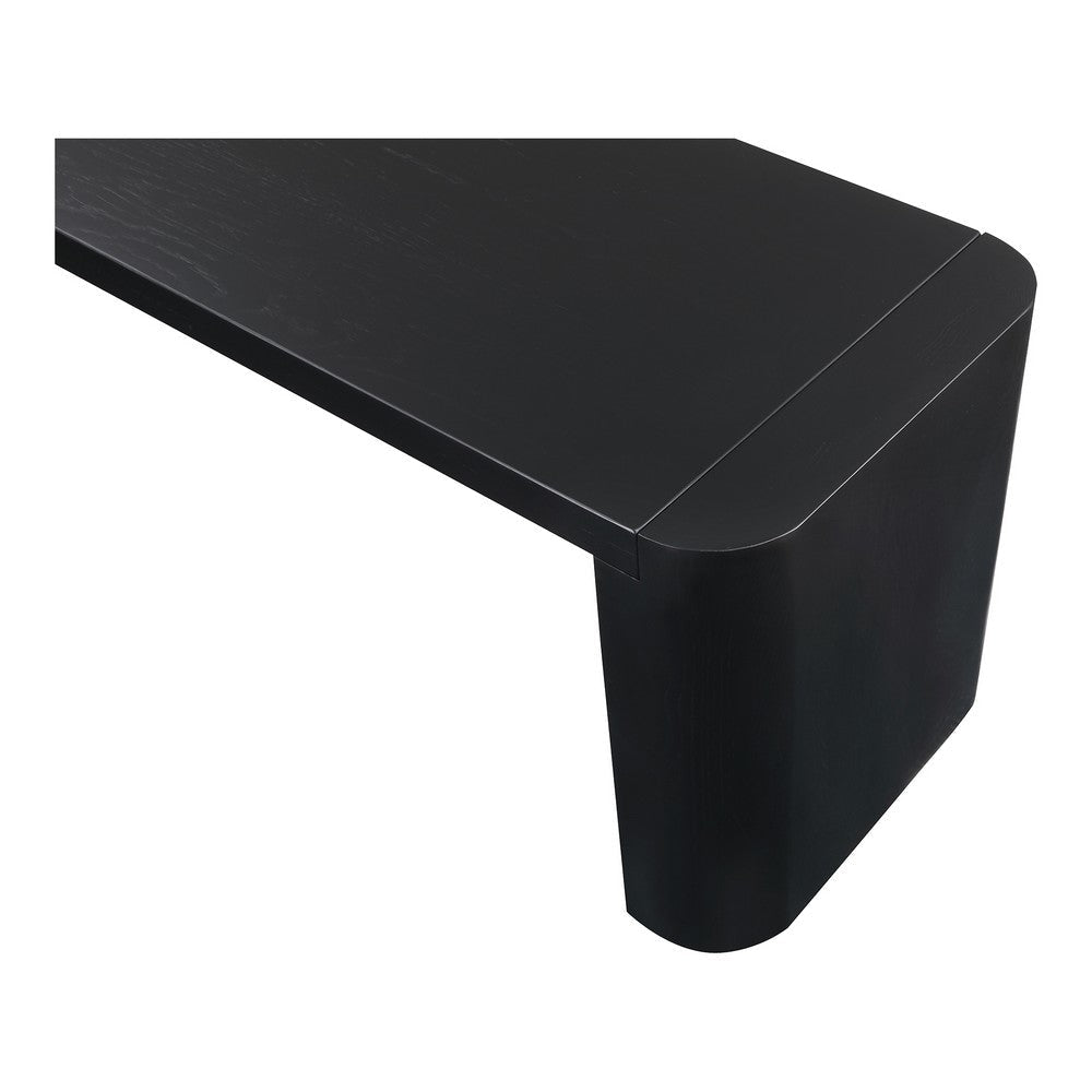 Post Large Dining Bench Black MCN-BC-1121-02-0