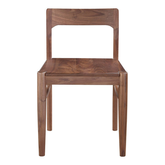 Owing Dining Chair Walnut Brown - Set Of Two