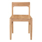 Owing Dining Chair Natural Oak - Set Of Two