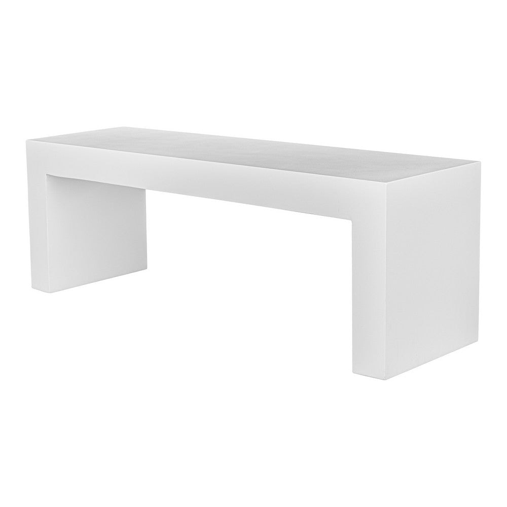 Lazarus Outdoor Bench White MCN-BQ-1005-18