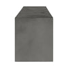 Lazarus Outdoor Bench Dark Grey