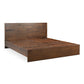 Everett King Bed Dark Brown