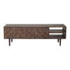 Pablo Entertainment Unit Dark Brown