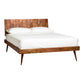 O2 King Bed Dark Brown