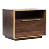 Focus Nightstand Dark Brown