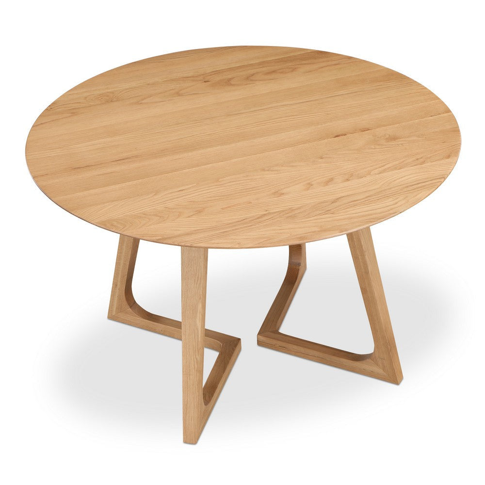 Godenza Round Dining Table Oak MCN-CB-1003-24-0