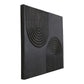 Passages Carved Wood Wall Art Washed Black MCN-DD-1044-02