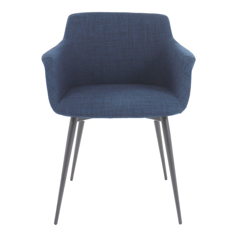 Ronda Arm Chair Blue - Set Of Two