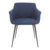 Ronda Arm Chair Blue - Set Of Two