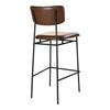 Sailor Bar Stool Dark Brown MCN-EQ-1014-20