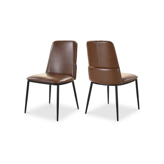 Douglas Dining Chair Dark Brown - Set Of Two