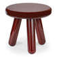 Joy Accent Table Deep Red Lacquer