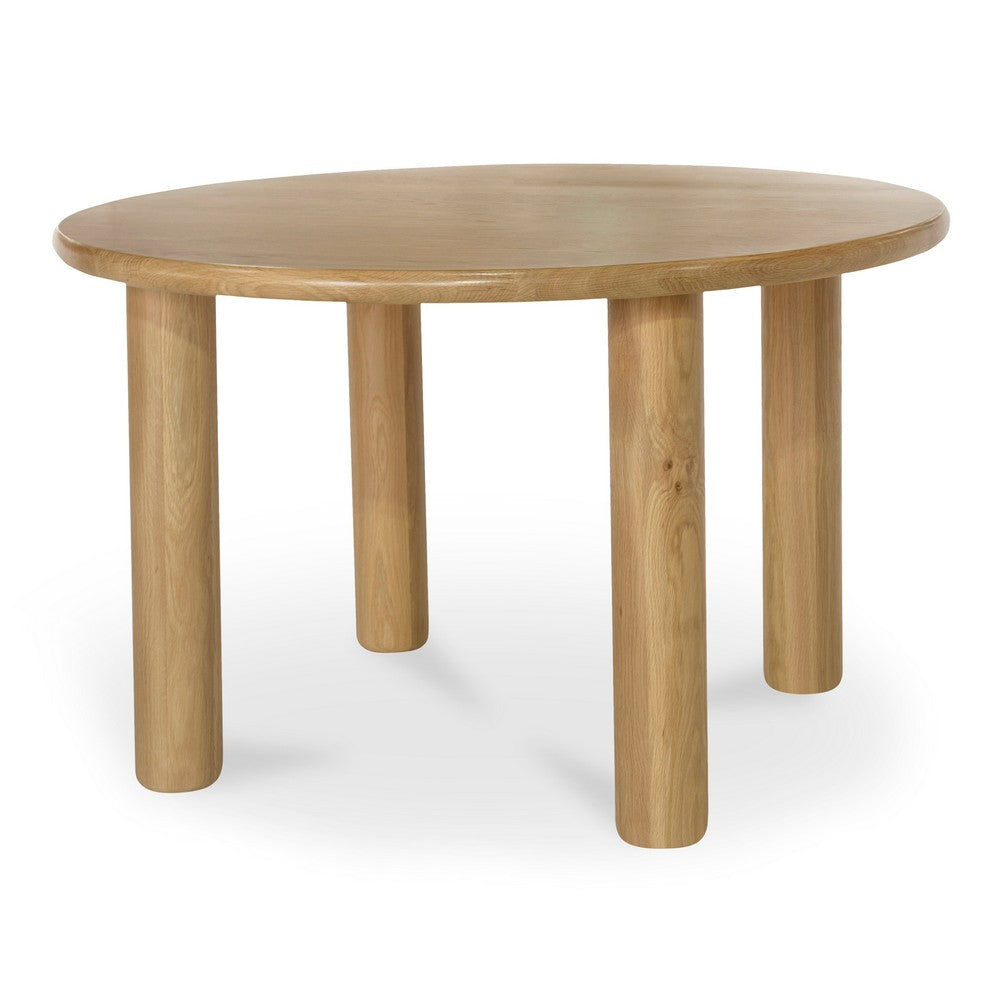 Milo Round Dining Table Oak