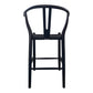 Ventana Counter Stool Black MCN-FG-1018-02