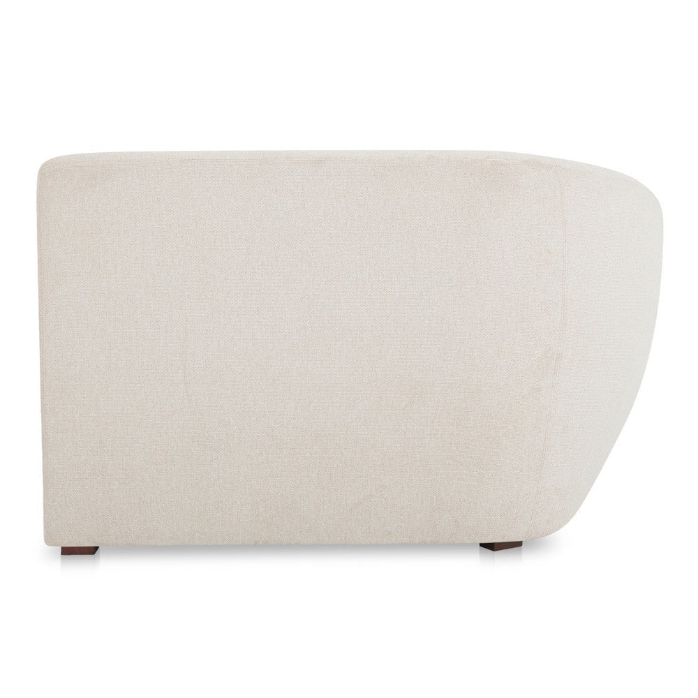 Amelia Left Arm Facing Chaise Warm White MCN-FO-1014-18