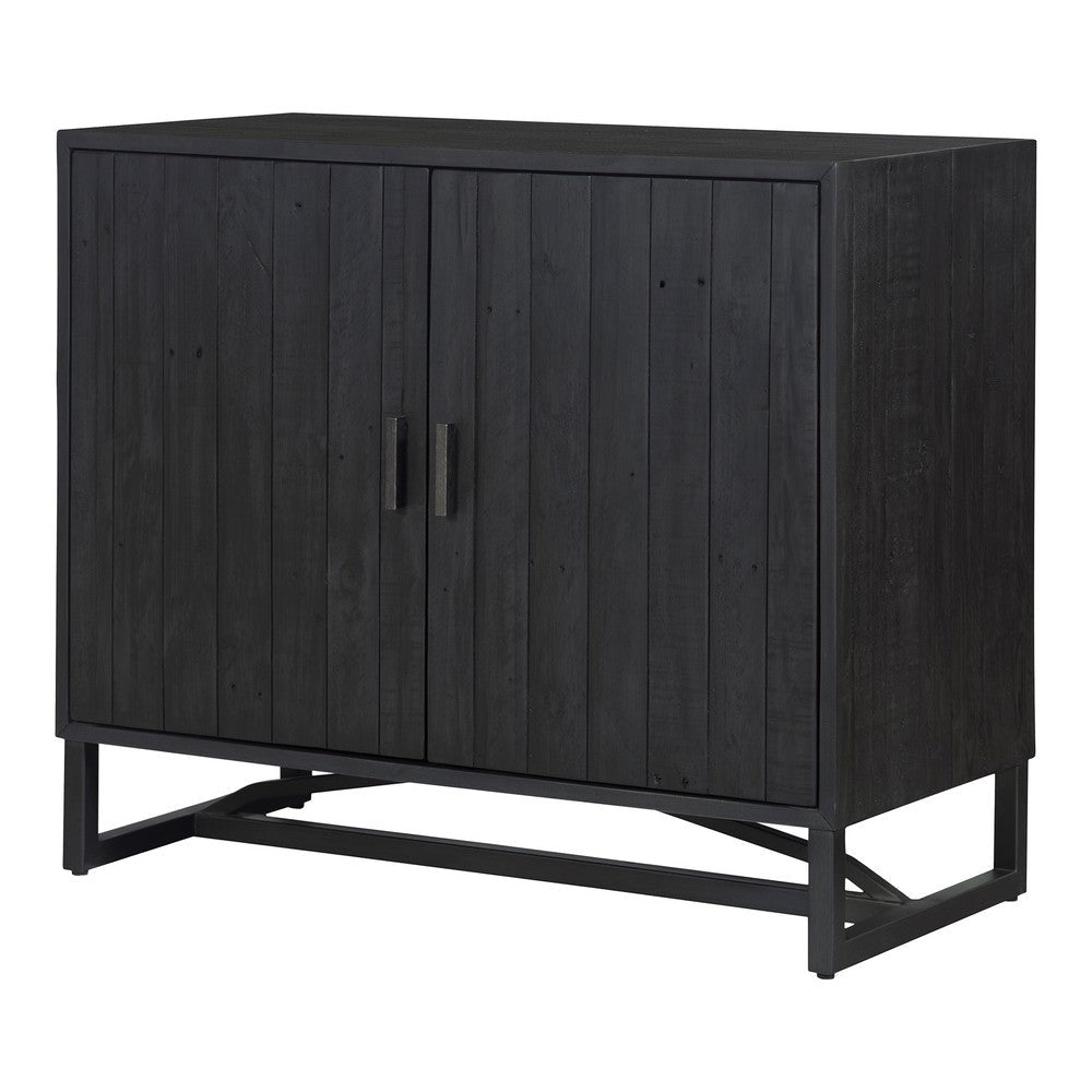 Sierra 2 Door Cabinet Black