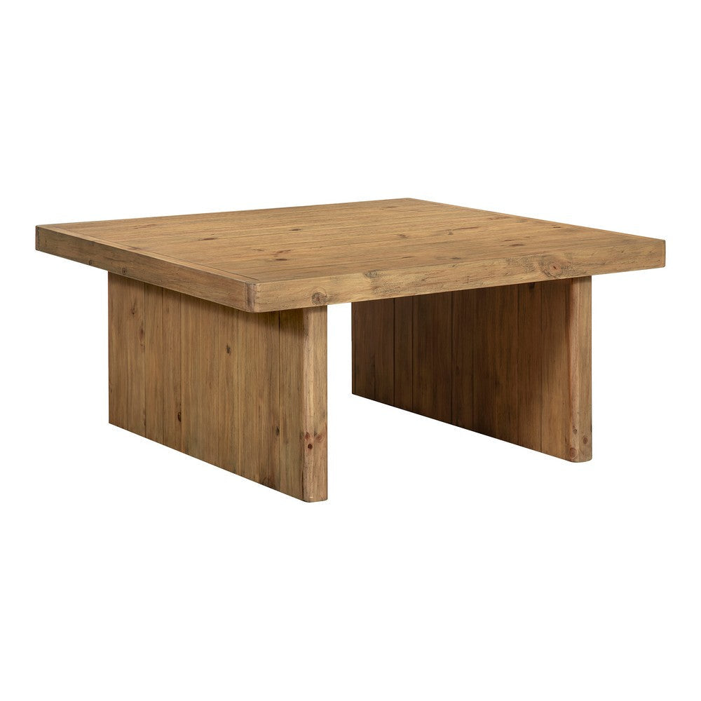 Monterey Square Coffee Table Rustic Blonde