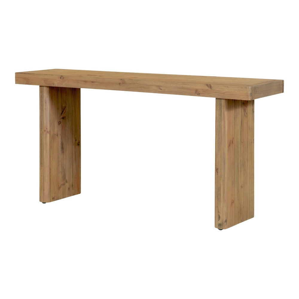 Monterey Console Table Rustic Blonde