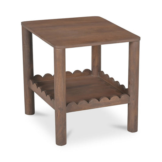 Wiley Side Table Vintage Brown